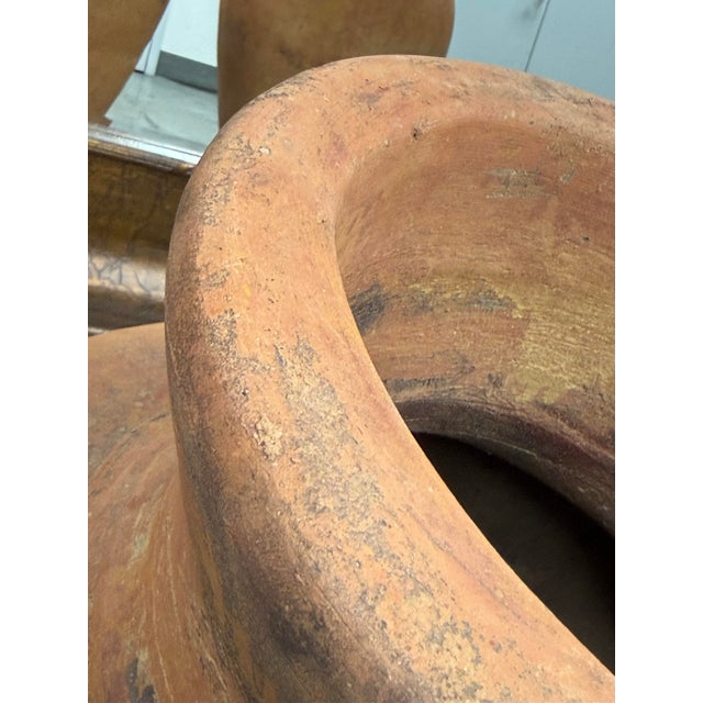 Italian Terra Cotta Outdoor/Indoor Pot For Sale In San Francisco - Image 6 of 12