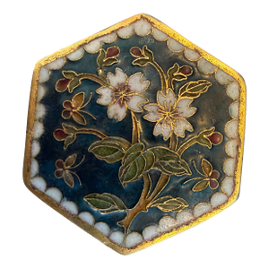 Exquisite Vintage Chinese Cloisonné Enamel Box
