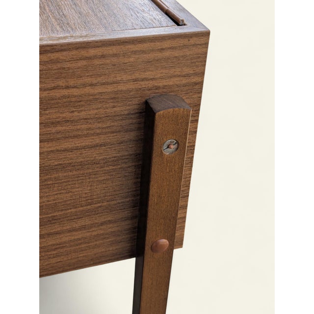 Vintage Rolling Sewing Cabinet, 1970s For Sale - Image 9 of 11