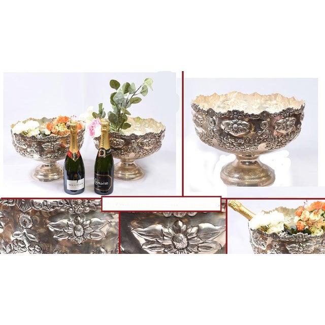 Rococo Wine Coolers, Set of 2 For Sale - Image 4 of 15