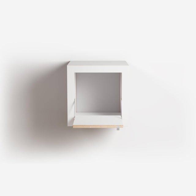 40x40x40 Fläpps Box Nightstand from Ambivalenz For Sale - Image 4 of 12
