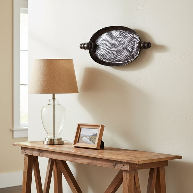 Calder Silver Tray Wall Decor For Sale - Image 10 of 11