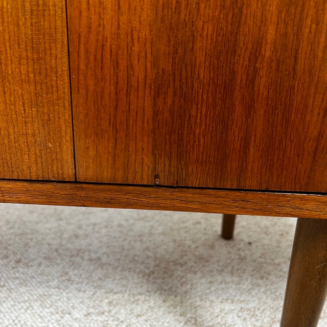 Mid-Century Modern Buffet Bas en Placage Teck, 1960s For Sale - Image 14 of 18
