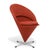A Classic Panton design, the cone chair is petite, sculptural, playful and surprisingly comfortable. This vintage example...