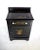 American Hand Painted Folk Art Wash Stand Cabinet, American, Solid Wood, 19th Century For Sale - Image 3 of 12