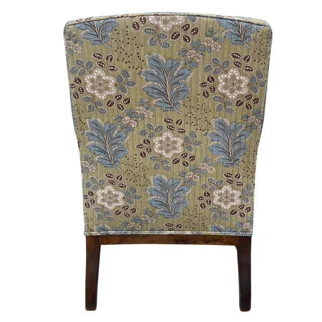 Wood 1930's English Accent Chair For Sale - Image 7 of 10