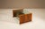 Brutalist Vintage Coffee Table in Walnut and Glass by Officina Rivadossi, Italy, 1970s For Sale - Image 3 of 11