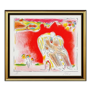 1980s The Garden, Peter Max For Sale
