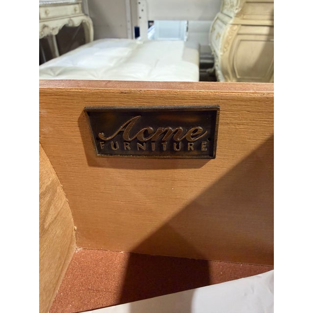 Acme Furniture Tan Wood Nightstand For Sale In Las Vegas - Image 6 of 6