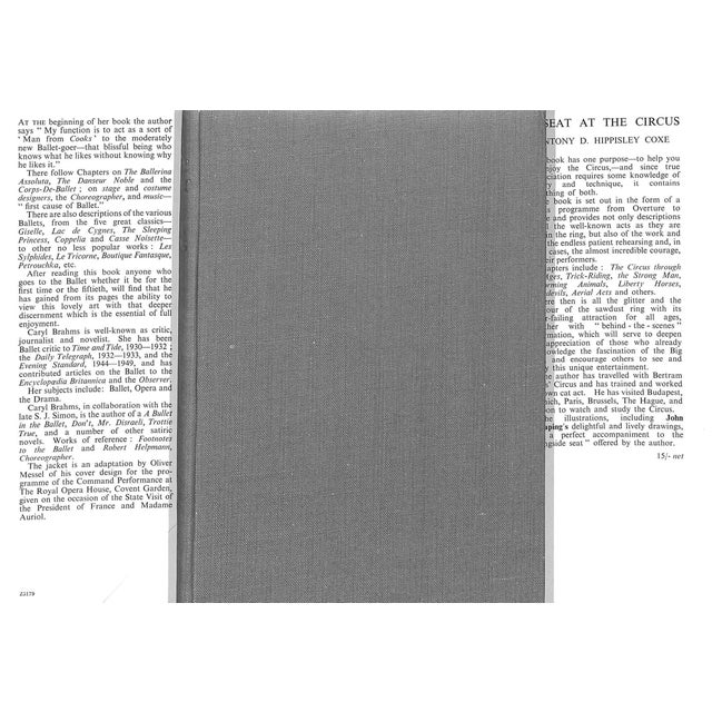 Paper "A Seat at the Ballet" 1952 Brahms, Caryl For Sale - Image 7 of 7