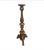 Wood Antique Italian Gilt Wood Pricket Floor Altar or Candlestick For Sale - Image 7 of 7