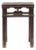 Chinese Reeded Fang Deng Stool, C. 1850 For Sale