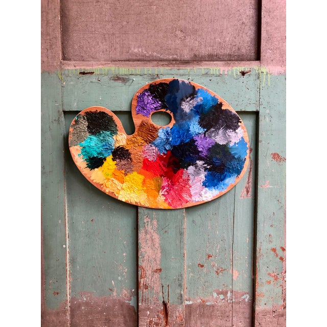 Vintage Artist's Paint Palette Chairish