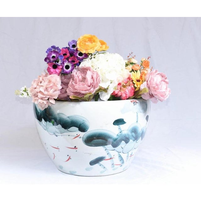 Chinese Ming Porcelain Planter For Sale - Image 5 of 9