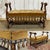 Early 20th century walnut window seat - W=90cm D=42cm H=62cm HA=42cm