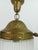 Gold Viennese 3-Armed Chandelier with Glass Rods For Sale - Image 8 of 11