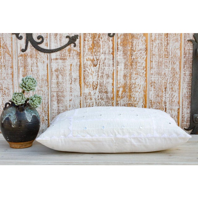 Tikri Mosaic Lumbar Pillow For Sale In Los Angeles - Image 6 of 9