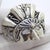 Vintage Italian Handmade Genuine Silver Venetian Carnival Mask Figurine Miniature For Sale - Image 4 of 10