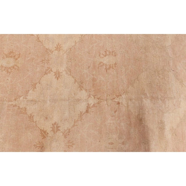 Taupe Inspired Traditional Rug Medallion Taupe "Roselace" by Doris Leslie Blau For Sale - Image 8 of 9