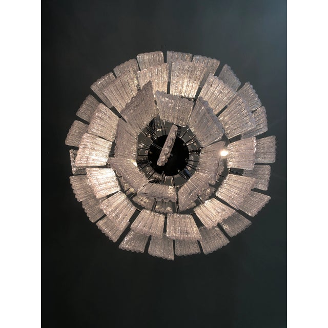 Contemporary Modern "Listelli" Murano Glass Sputnik Chandelier For Sale - Image 9 of 13