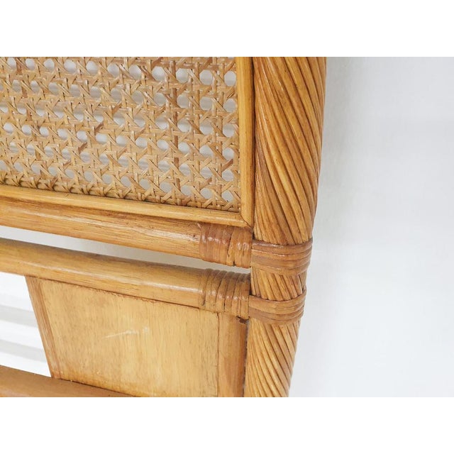 Mid-Century Rattan Headboard, 1970s For Sale - Image 3 of 5
