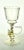 1950s Vintage Mid 20th Century Hand Blown Venetian Glass Goblets- Set of 10 For Sale - Image 5 of 7