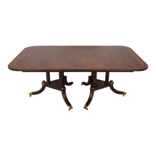 Henkel Harris Model 2276 Mahogany Dining Room Table For Sale