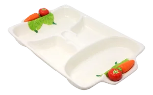 Vintage Japanese Tomato and Carrot Snack Platter