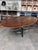 Mid-Century Modern Mid Century Modern Authentic Knoll International Exotic Wood Brazilian Rosewood Oval Dining Table by Designer Florence Knoll. For Sale - Image 3 of 15