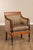 Traditional Sheraton Style Vintage Inlaid Mahogany Armchair For Sale - Image 3 of 18