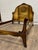 Antique Three Quarter Size French Louis XV Vernis Martin Style Bed For Sale - Image 9 of 14