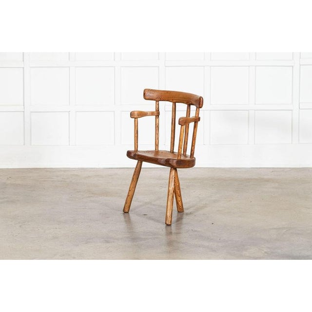 Welsh Ash and Elm Vernacular Hedge Chair, 1800 For Sale - Image 6 of 14