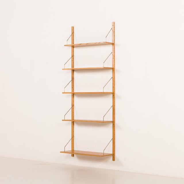 Poul Cadovius Mid-Century Modern Danish Oak Shelving Unit by Poul Cadovius, 1970s For Sale - Image 4 of 10