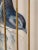 1950s 1950s Chinoiserie Caged Blue Bird Original Watercolor Painting by William Edwin Fager Gilt Metal Birdcage Frame For Sale - Image 5 of 17