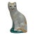 Mid 19th Century Vintage Staffordshire Cat Figurine For Sale