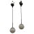 Glass 1970s Doria Leuchten Mid-Century Modern Snow Ball Pendant Lights - A Pair For Sale - Image 7 of 7