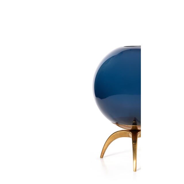 Italian Italian Accent Light - Blue Ombre For Sale - Image 3 of 3