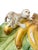 Hollywood Regency Vintage Kaldun & Bogle Zanzibar Majolica Monkey & Banana Leaf Platter, 10" For Sale - Image 3 of 14