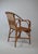 French Provincial Rattan Armchair For Sale - Image 8 of 16