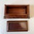 Mid-Century Modern Vintage Mahogany Wood, Brass and Leather Box by Maitland Smith For Sale - Image 3 of 10