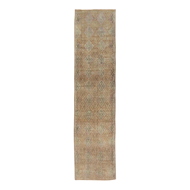 Galerie Shabab Collection Mid-20th Century Turkish Anatolian Runner For Sale