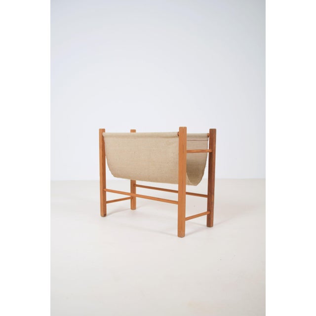 Wood Danish Magazine Owner of PBJ Mobler, 1960s For Sale - Image 7 of 7