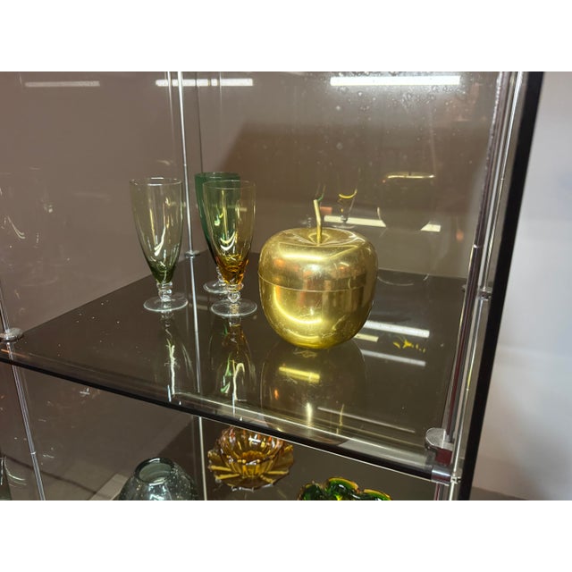 1970s Mid-Century Italian Bogo Vetrinetta Showcase Cabinet by Carlo Bartoli for Rossi Di Albizzate, Italy, 1970s For Sale - Image 5 of 17