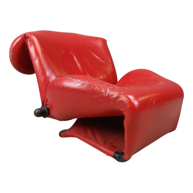 Wink Easy Chair by Toshiyuki Kita for Cassina, 1980s For Sale