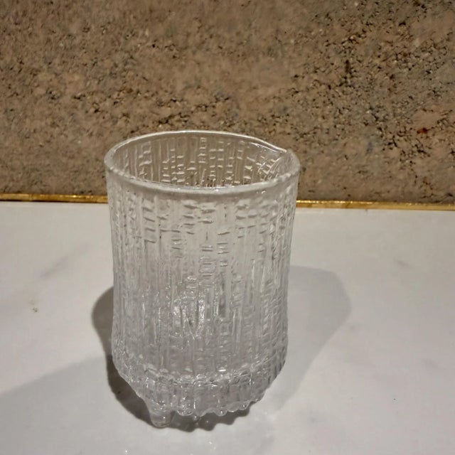 Iittala Glassware Creamer Ultima Thule by Tapio Wirkkala Scandinavian Modern For Sale In San Diego - Image 6 of 8