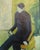 1957 Mid-Century Modern 'A Moment Alone' Vintage Original Figurative Portrait Oil Painting, Framed For Sale - Image 9 of 13
