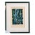 Mid 20th Century Denmark Teal Wood Print For Sale