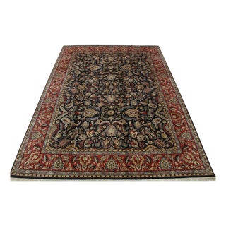 Middle Eastern Hand-Knotted Rug For Sale