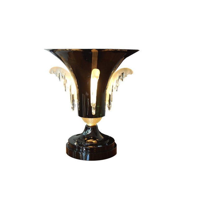 Black Table Lamp by Ezan For Sale - Image 8 of 8