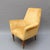 Set of Mid-Century Modern Italian Armchairs in Golden Velvet, 1950s For Sale - Image 4 of 12